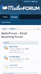 Mobile Screenshot of mailerforum.com